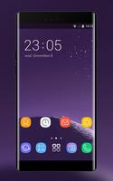 Theme for galaxy note 8 HD Launcher 2018 Affiche