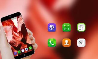 Theme for Samsung S6 Red HD screenshot 3