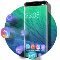 Descargar APK de Theme for Galaxy S8 HD: ios11 style