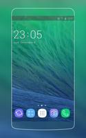 Theme for Galaxy S8 HD: ios11 style poster