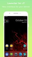 J7 Galaxy Launcher and Samsung Galaxy J7 Themes Cartaz