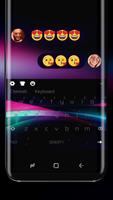 Neon Light Laser Keyboard for Samsung Note poster