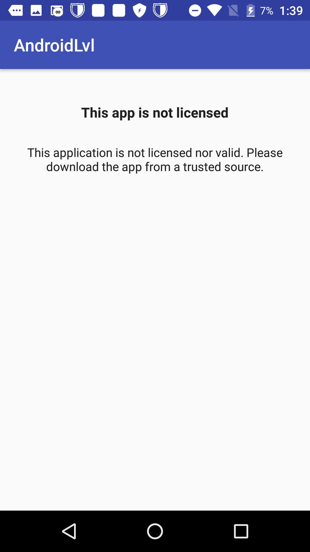 Licensing android Licensing android