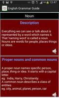 English Grammar Guide capture d'écran 1