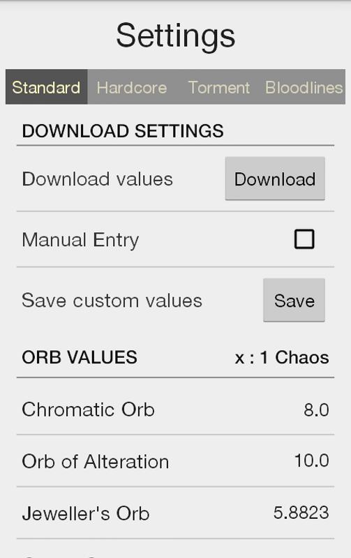 Currency Calculator For Poe Android Apk Currency Calculator For Poe Poster
