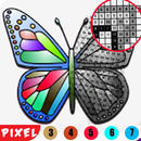 Funny Pixel art colorbox - draw sandbox color art APK