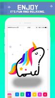 Pix Unicorn | Color by pixel art Drawbox Animals capture d'écran 2