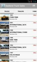 برنامه‌نما Badland Truck Sales عکس از صفحه