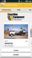 Poster Coastline Equipment Crane