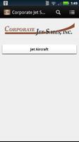 Corporate Jet Sales Affiche