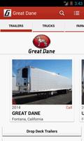 Great Dane Trailers Fontana 포스터