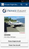 Private Flight Brokerage Cartaz