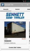 Sennett Semi Trailer الملصق