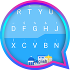 Santorini Theme&Emoji Keyboard icono