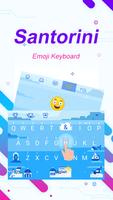 2 Schermata Santorini Theme&Emoji Keyboard