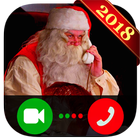 Appel Vidéo du Père Noël 2018 - Téléphone , SMS أيقونة