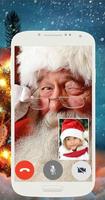Live Video Call Santa Claus Christmas 🎅 Facetime الملصق