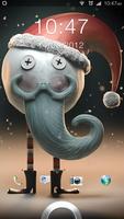 Santa Claus Snow Animation Poster