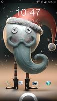 Santa Claus Snow Animation captura de pantalla 2