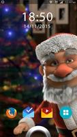 Santa Claus 3D Live Wallpaper Affiche