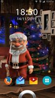Santa Claus 3D Live Wallpaper capture d'écran 1
