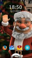 Santa Claus 3D Live Wallpaper capture d'écran 2