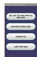 Bộ luật Tố tụng Hình sự 2015 โปสเตอร์