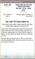 Bộ luật Tố tụng Hình sự 2015 imagem de tela 3