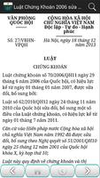 Luật Chứng khoán Việt nam 2010 স্ক্রিনশট 3