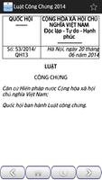 Luật Công chứng Việt Nam 2014 capture d'écran 3