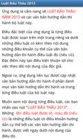 Luật Đấu thầu Việt Nam 2013 截图 1