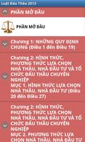 2 Schermata Luật Đấu thầu Việt Nam 2013