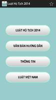 Luật Hộ tich Việt Nam 2014 Affiche