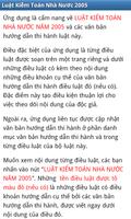 1 Schermata Luật Kiểm toán nhà nước 2005