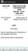 Luật Phá Sản Việt Nam 2014 Ekran Görüntüsü 3