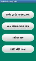 Luật Quốc phòng Việt Nam 2005 পোস্টার