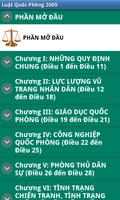 Luật Quốc phòng Việt Nam 2005 스크린샷 2