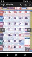 Kannada Calendar 2018 Plakat