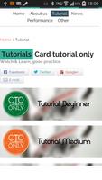 Card Tutorial Only Cartaz