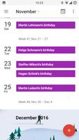 Birthday Calendar 截圖 1