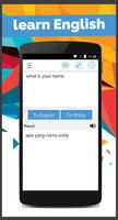 Malay English Translator تصوير الشاشة 1