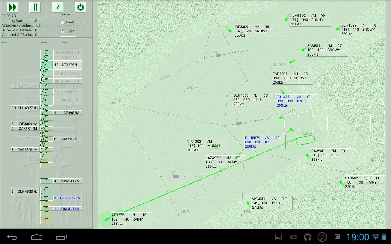 Final approach segment.