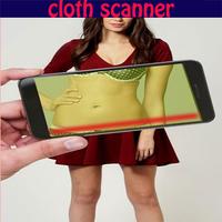 xray clothes scanner simulator-poster