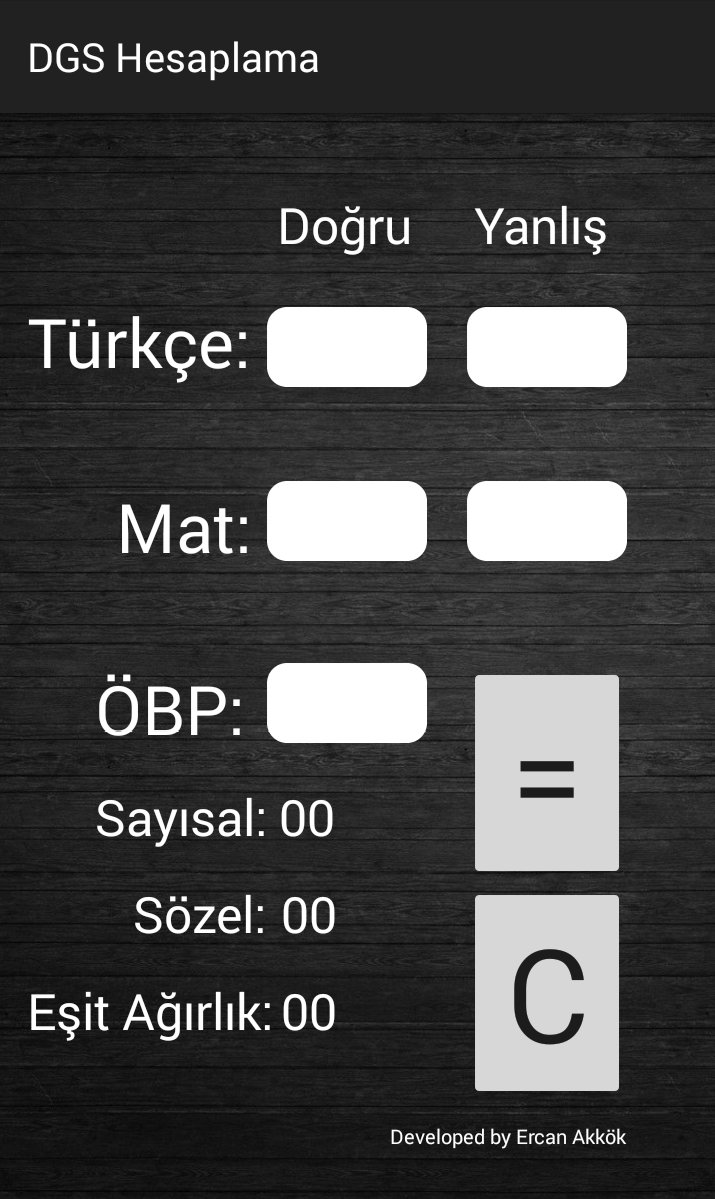 DGS Puan Hesaplama APK for Android Download