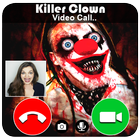 Video Call Scary Clown icono