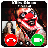 Video Call Scary Clown icône