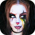 Scary Clown Face Maker icono