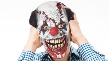 Scary Clown Face Maker ảnh chụp màn hình 1