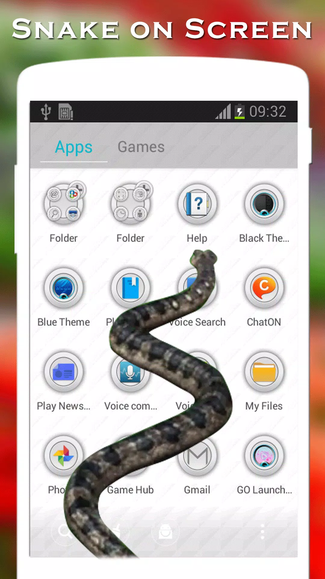 Snake On Screen Joke - Apps on Google Play