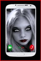 Scary Ghost Video Call Affiche